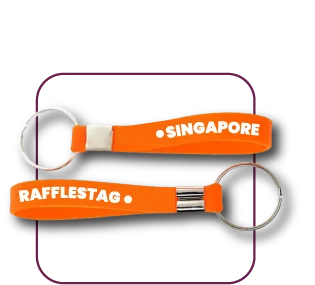 Silicone Wristbands Keychain