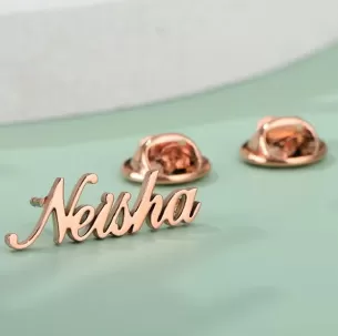 40 mm name brooch
