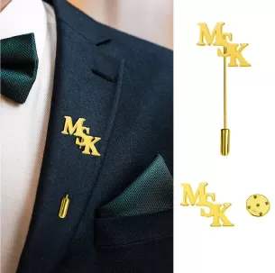 Initial name pin