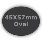 57X46mm oval